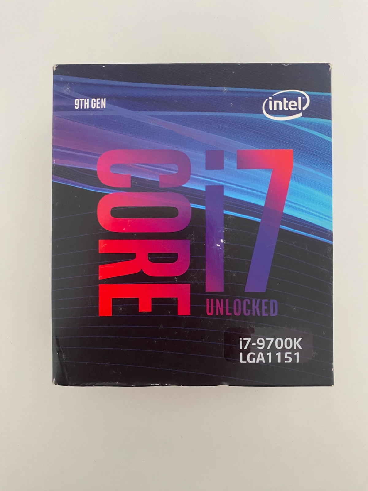 Processeur Intel core i7-9700K LGA1151