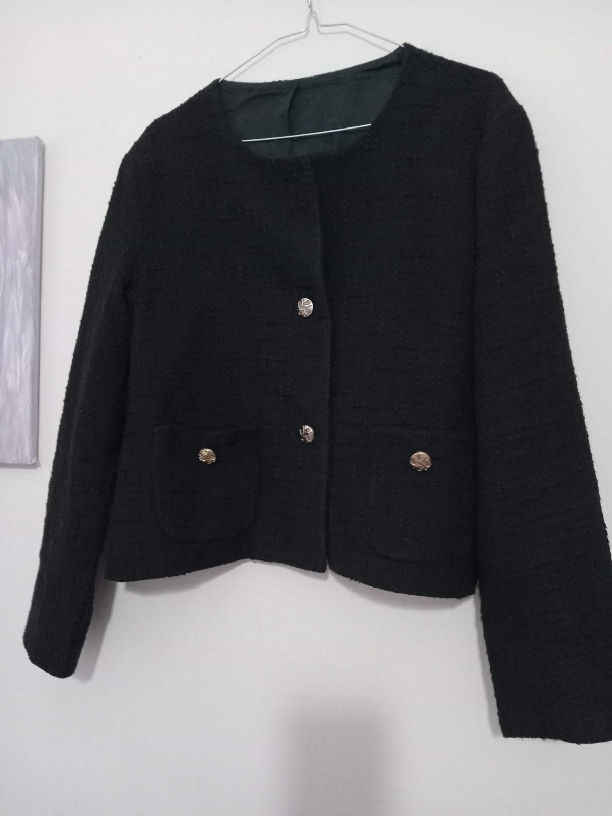 Blazer noir (existe photo portée) 