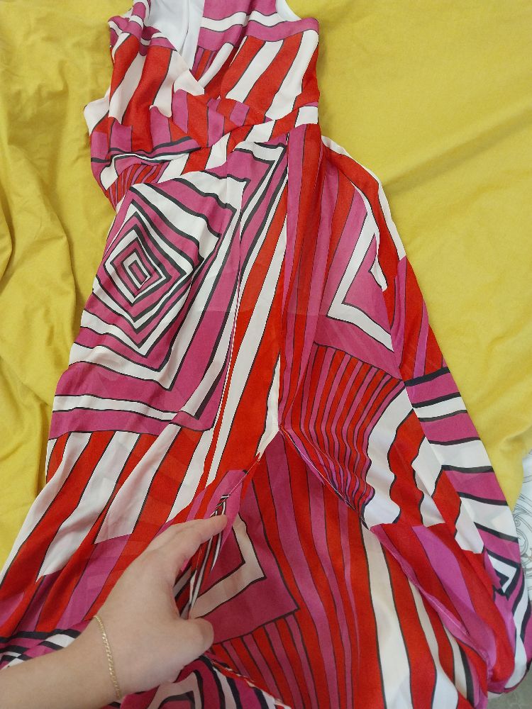 Robe morgan en soie