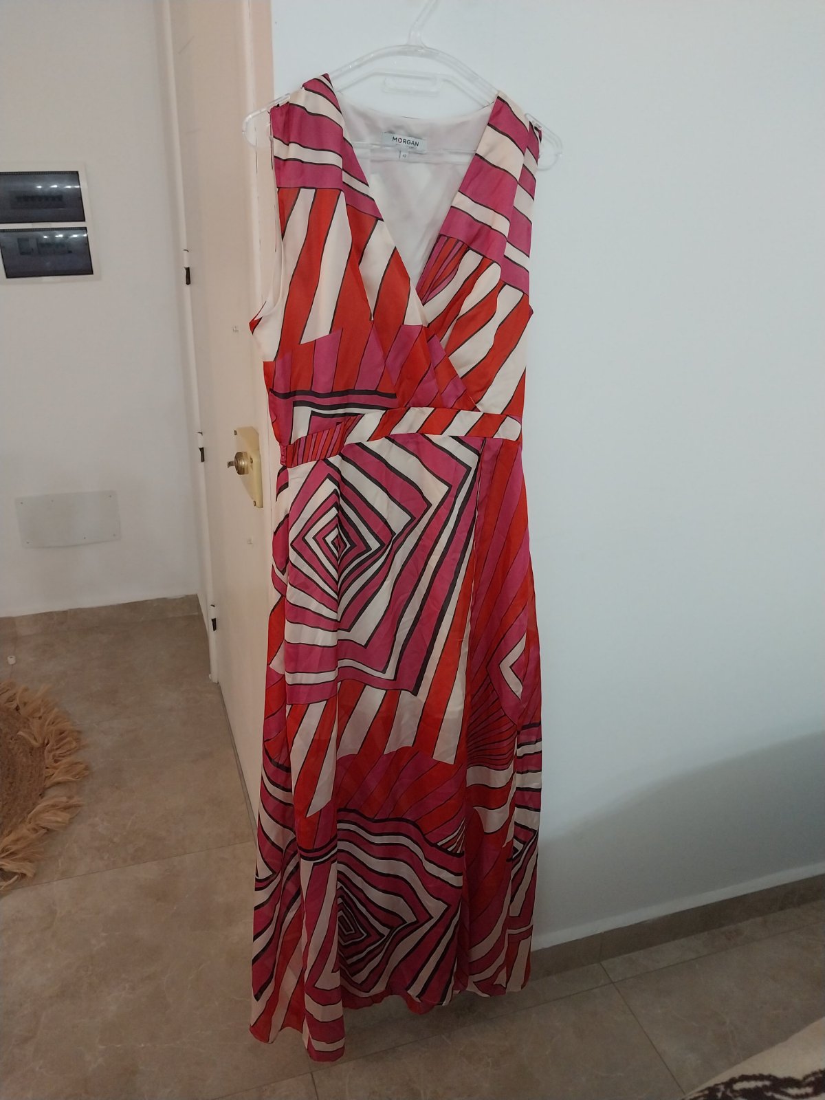 Robe en soie morgan