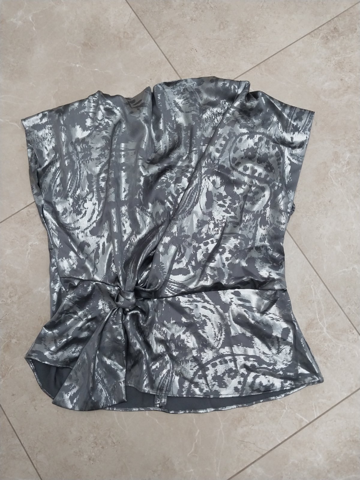 Blouse métallique 