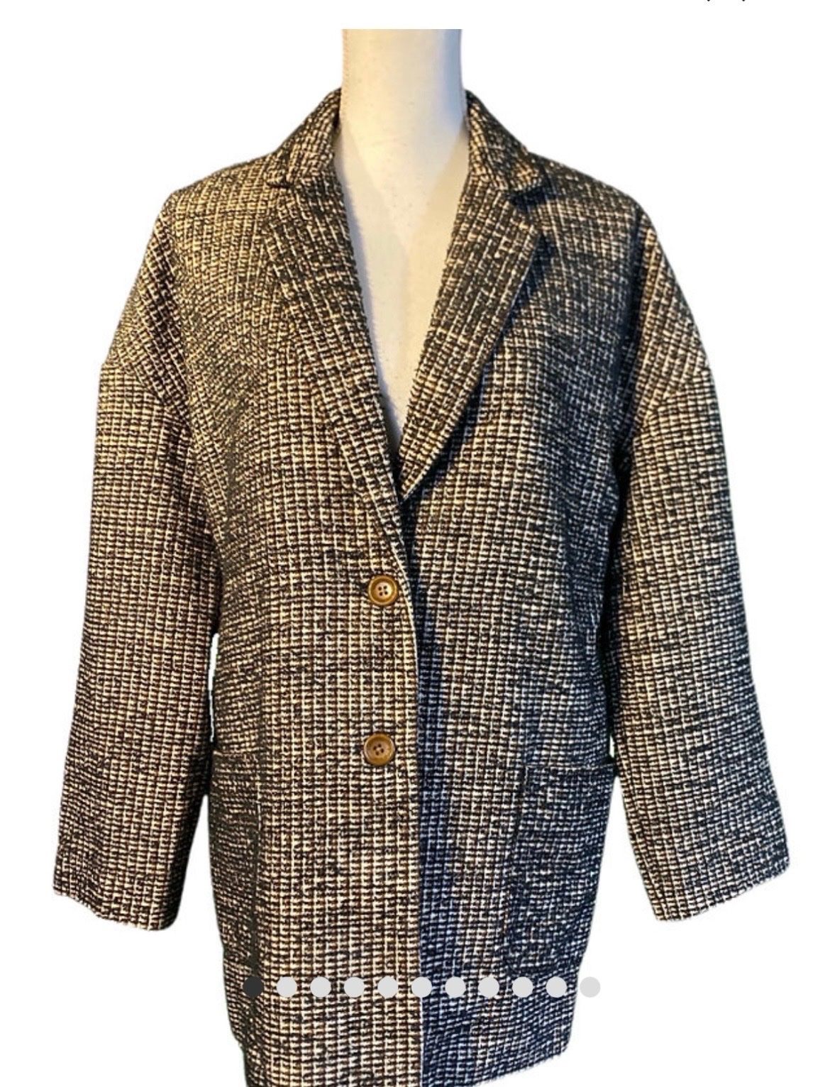 Veste élégante style tweed