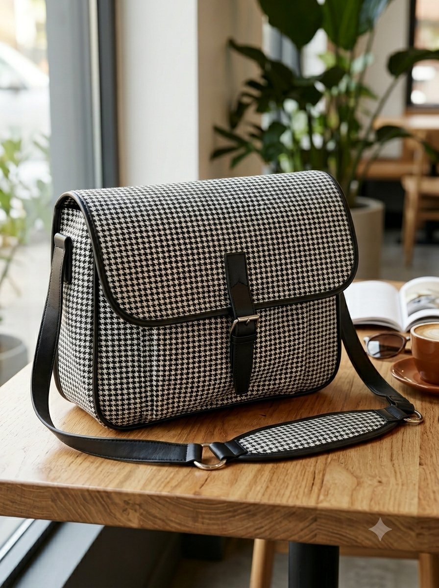 Sac à bandoulière style messager