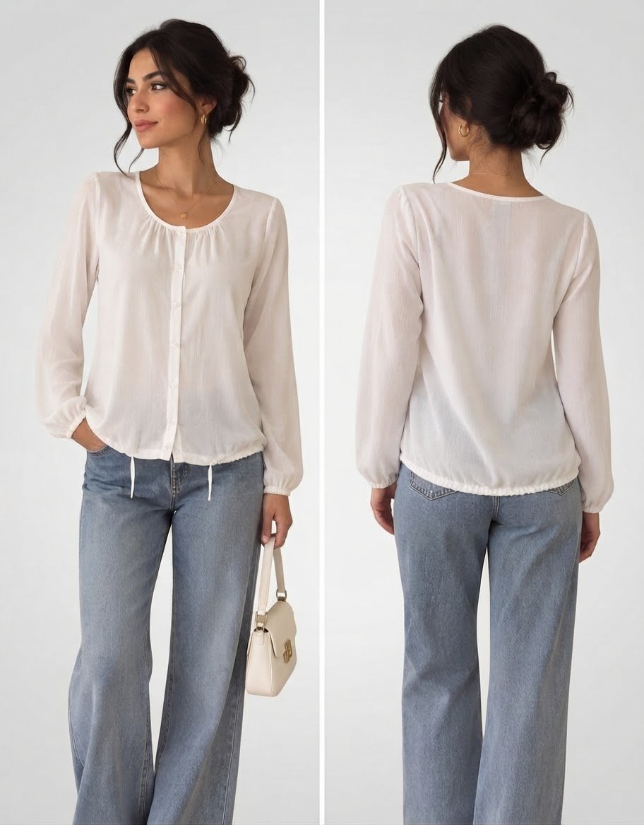 Chemise Blanche Simple 