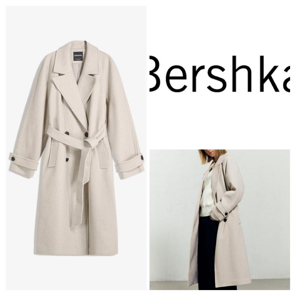 Manteau beige jamais porté BERSHKA 🍂