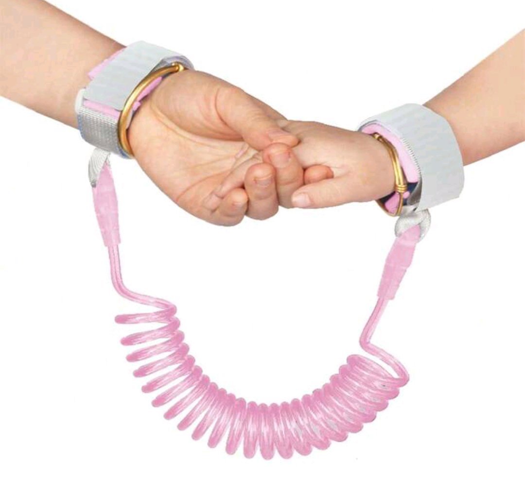 Anti-lost baby pink