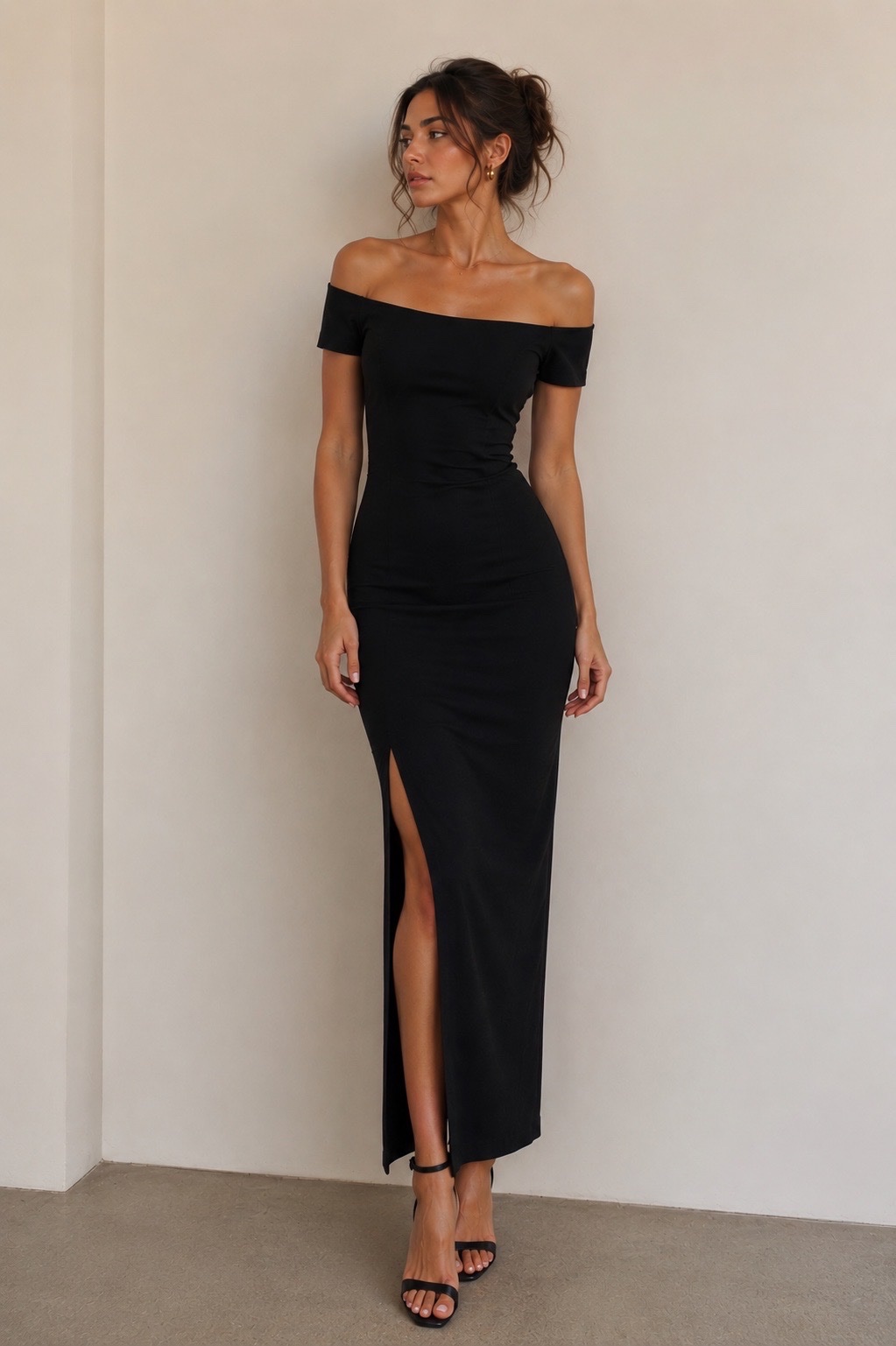 Robe soirée noire