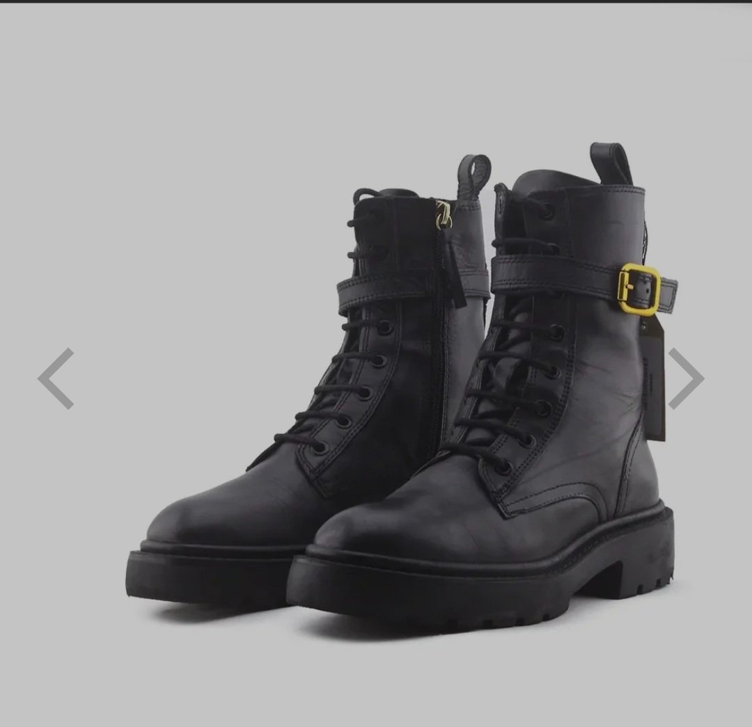 Botte zara 100%cuir