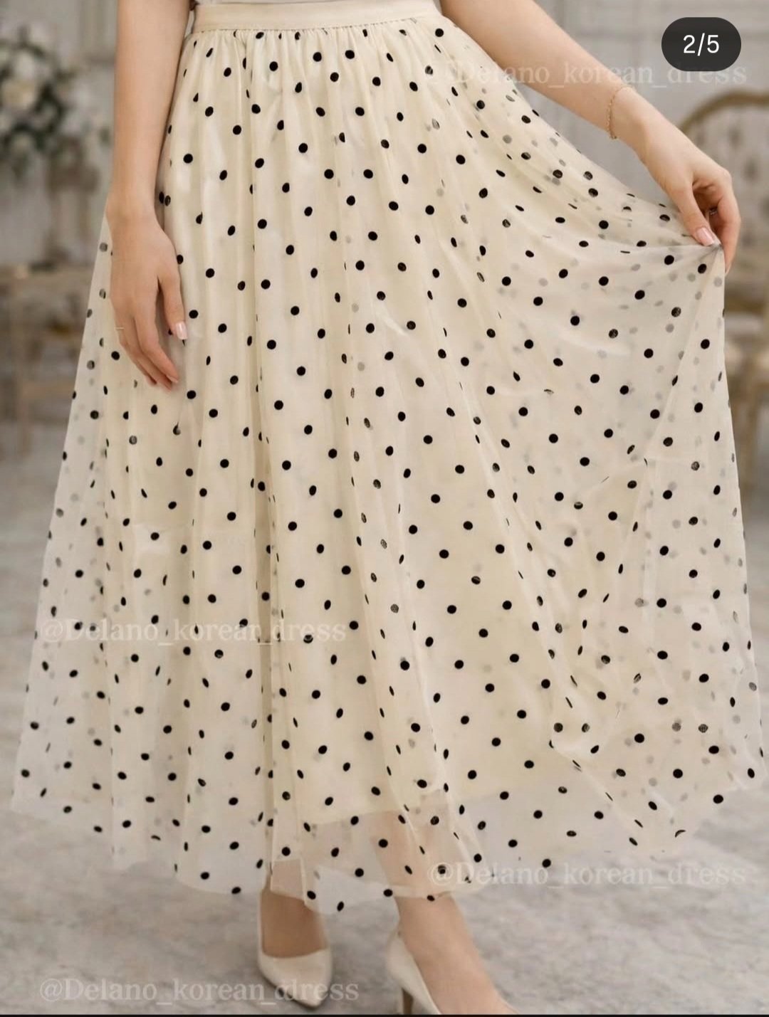 Jupe plissée tendance  stradivarius 