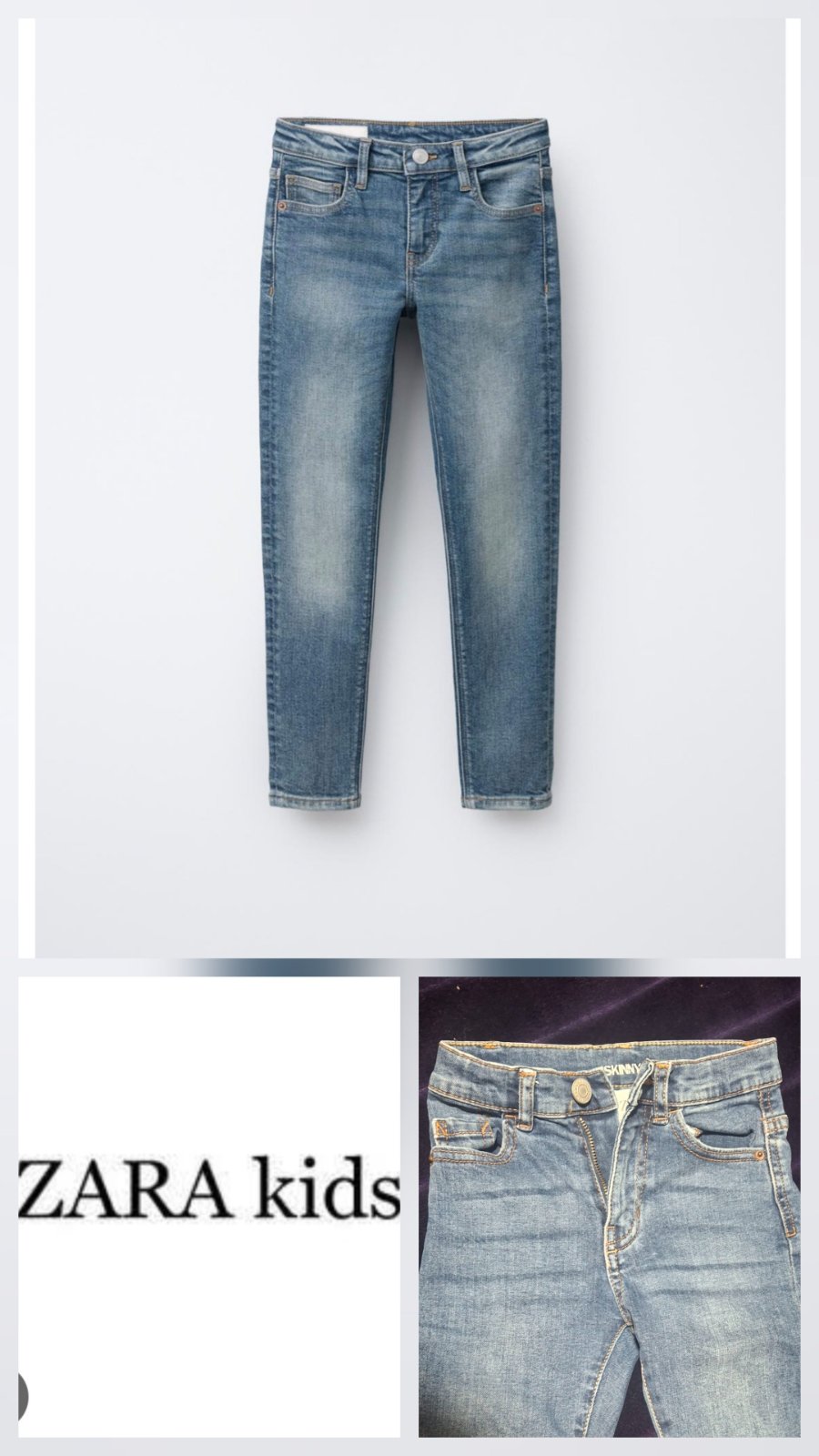 Pantalon jean slim enfant 