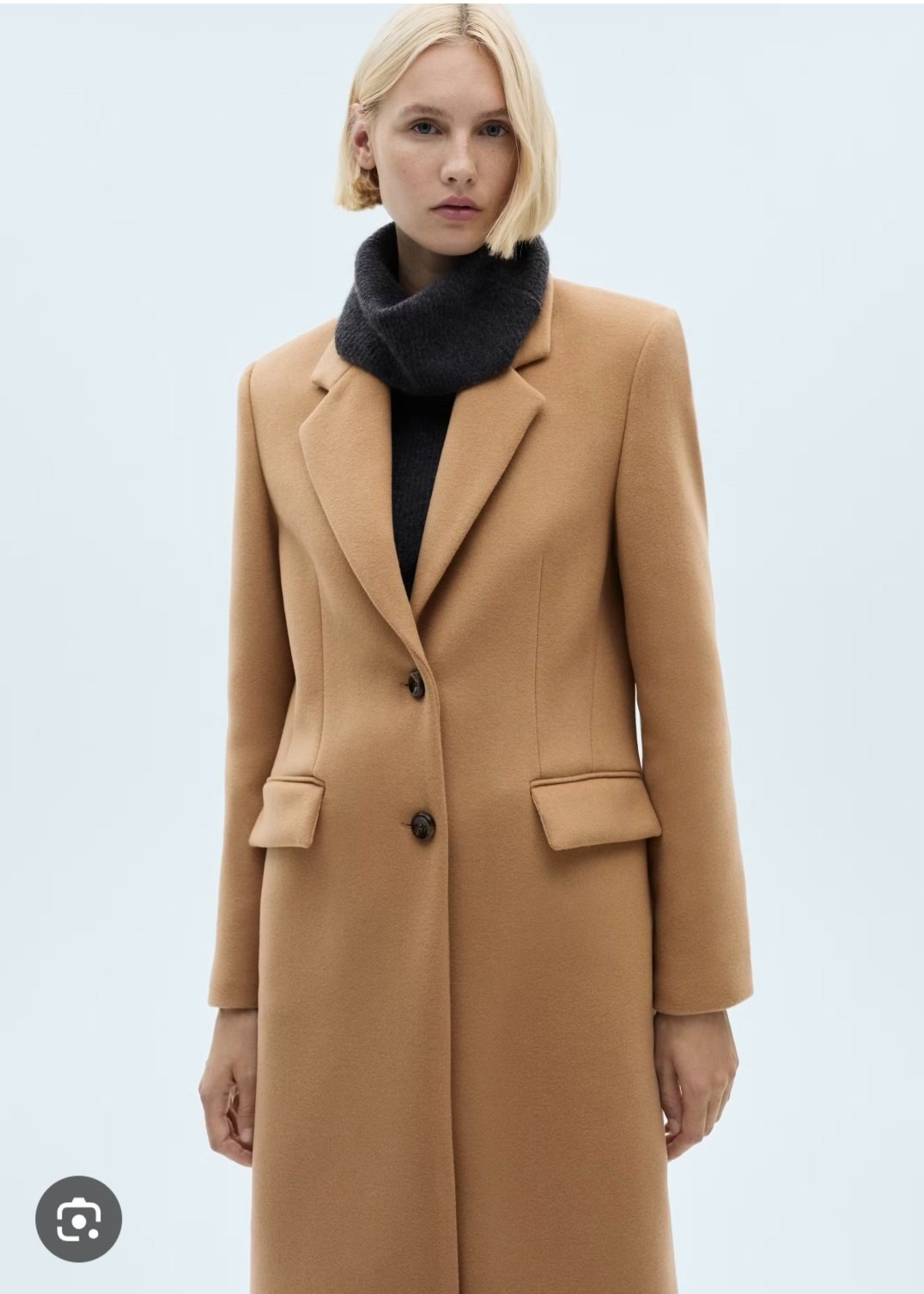 Manteau Cachemire slim 