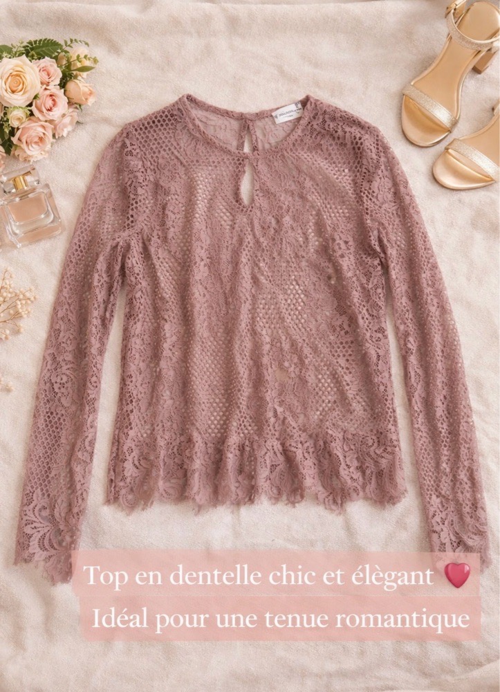 Top en dentelle 💗