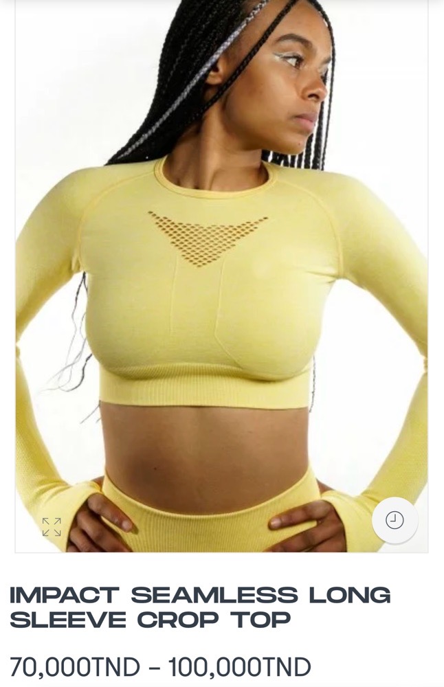 SEAMLESS LONG SLEEVE CROP TOP