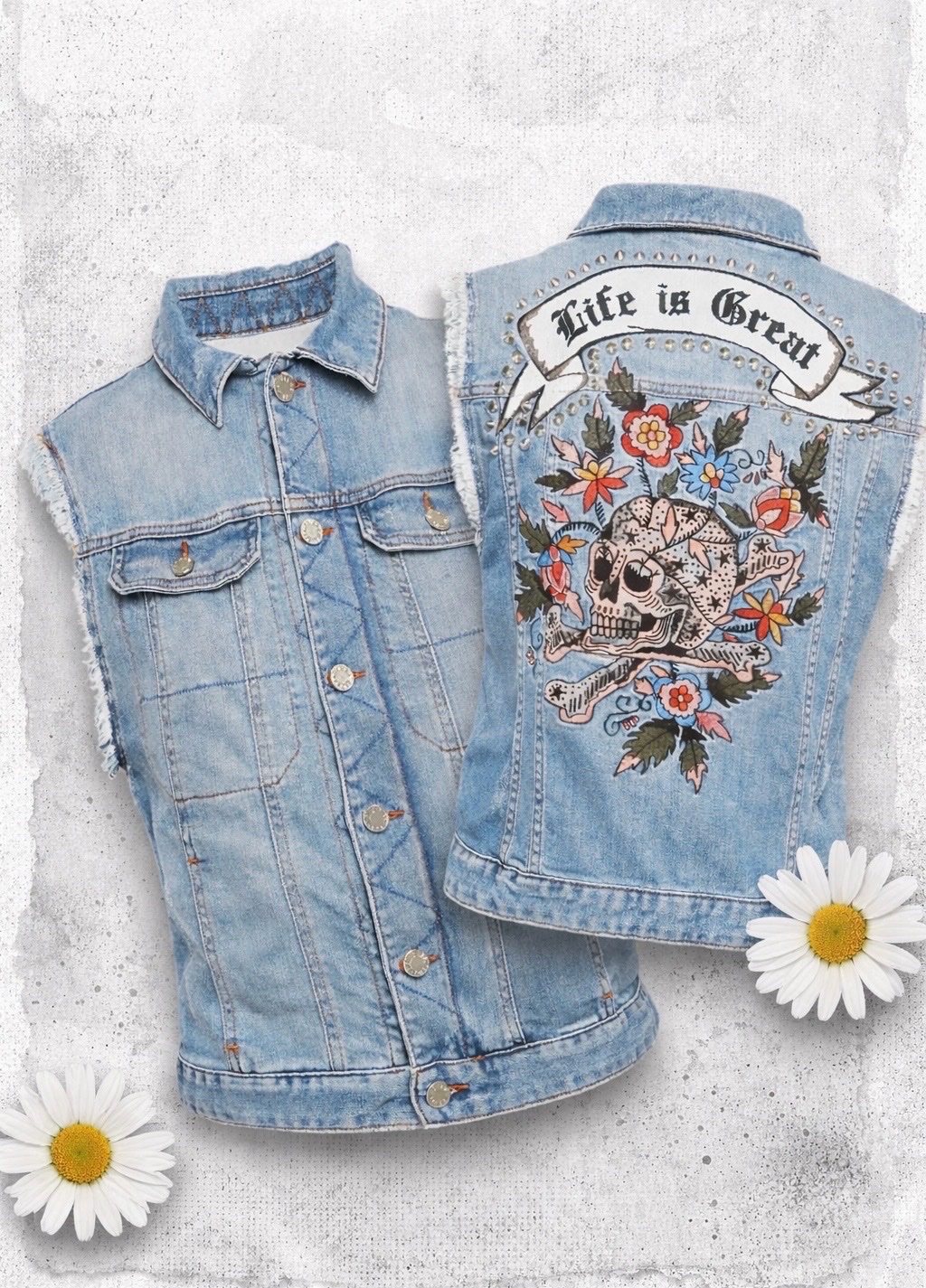 Veste jean sans manches Zadig & voltaire
