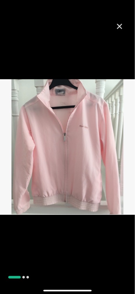Veste survetement Reebok Rose poudré
