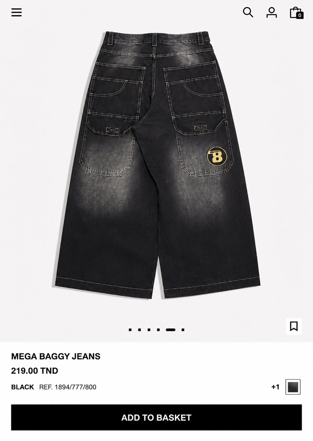 Megga baggy jean 