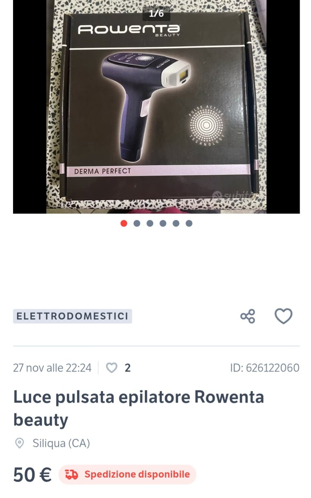 Beauty Derma Perfect IPL hair removal device