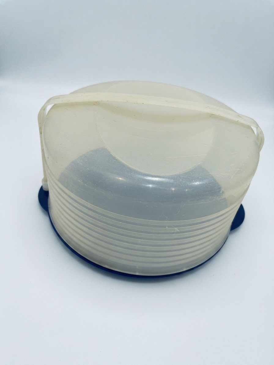 Cloche a gateau tupperware rond