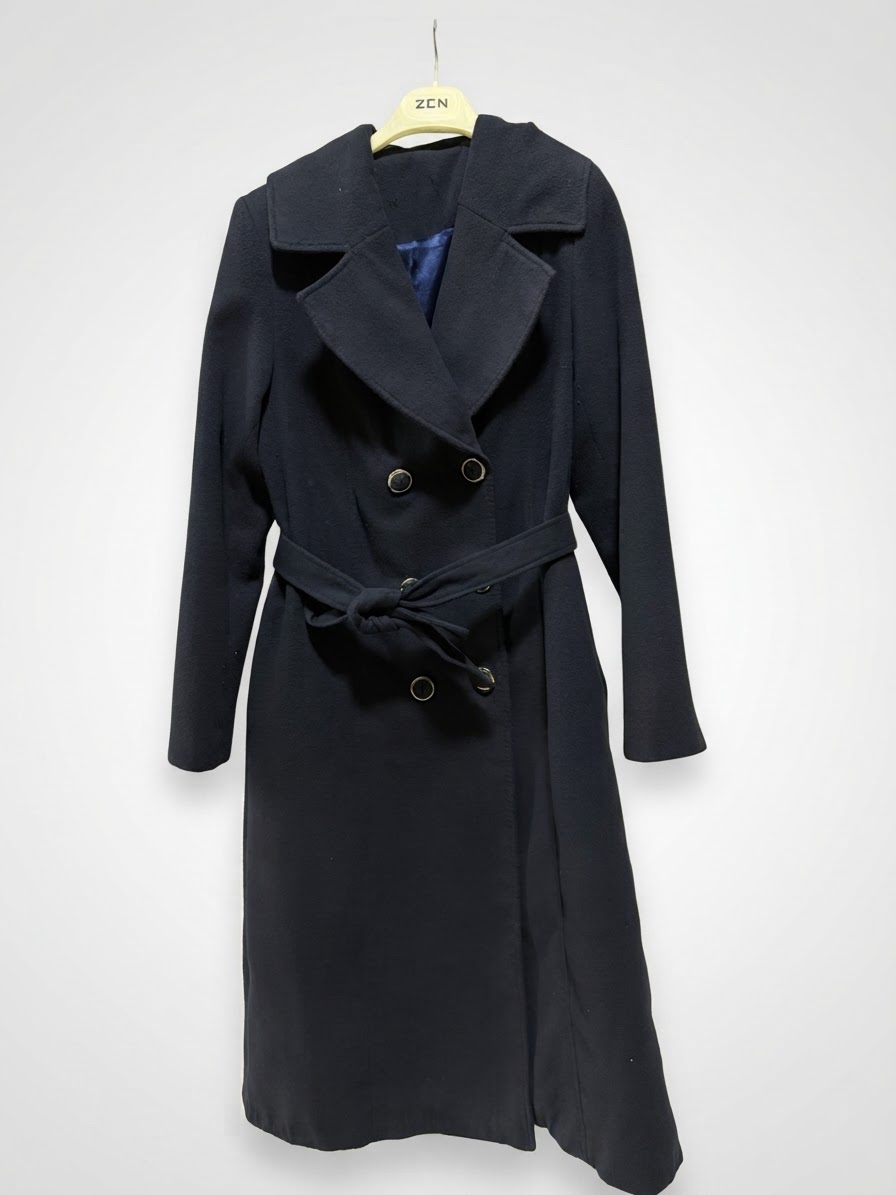 Manteau bleu marine