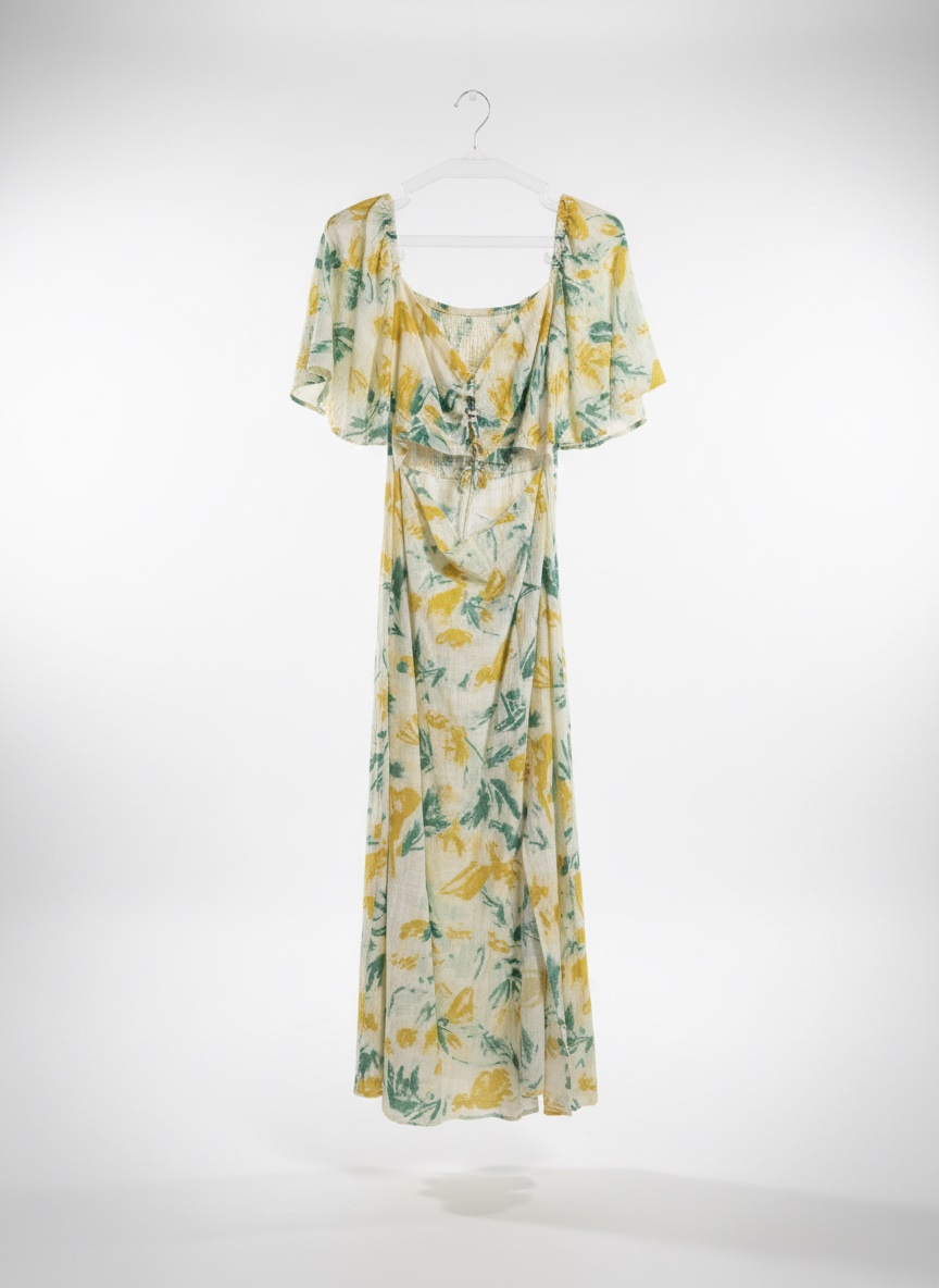 Robe midi 100% coton