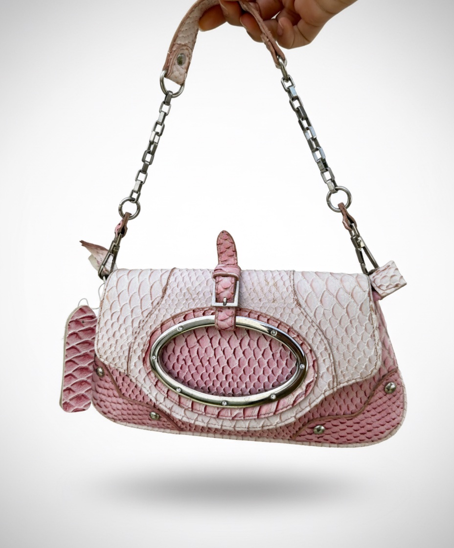 Sac rose style vintage