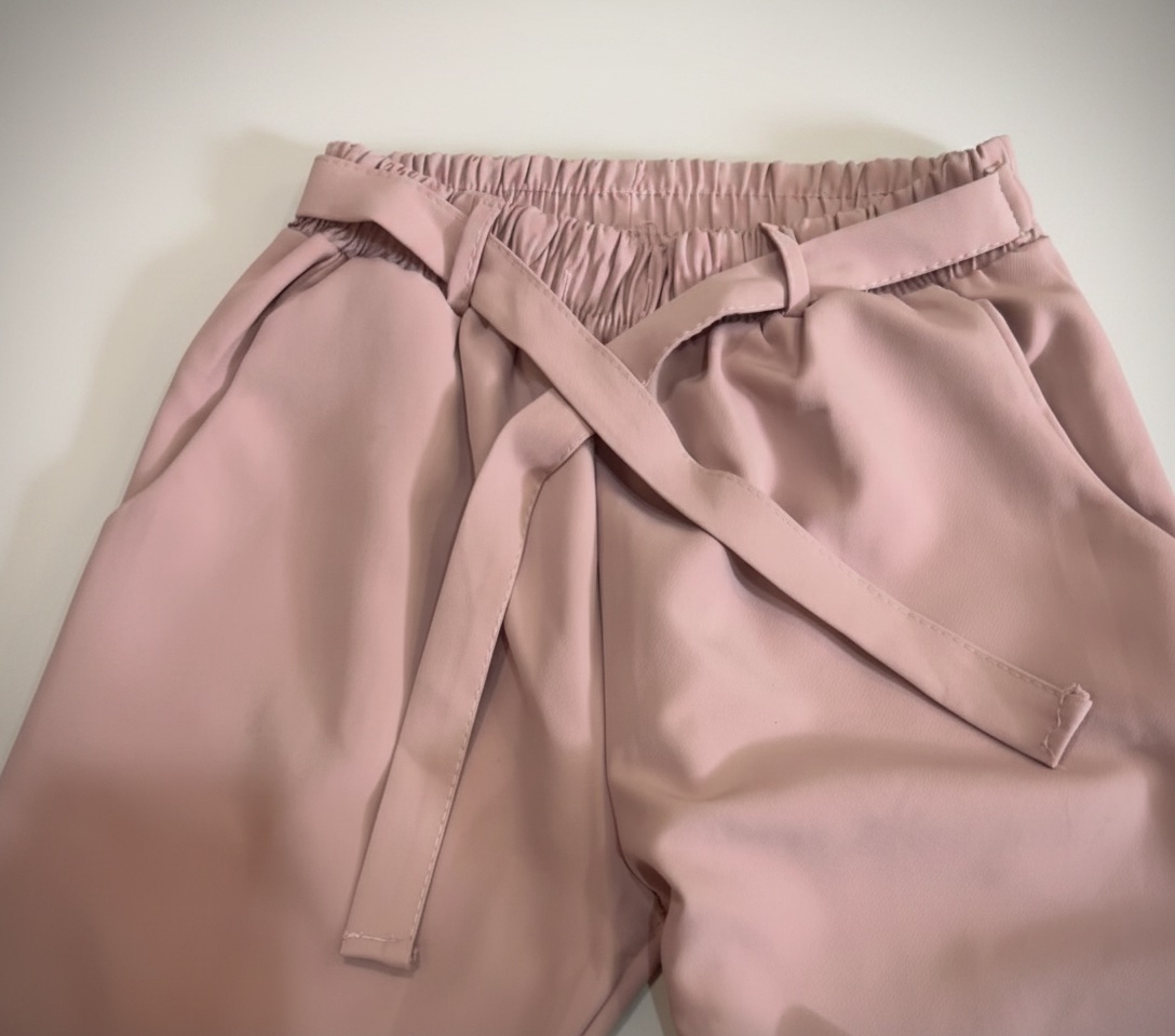 Pantalon tissu Rose 