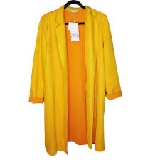 trench suedine zara 