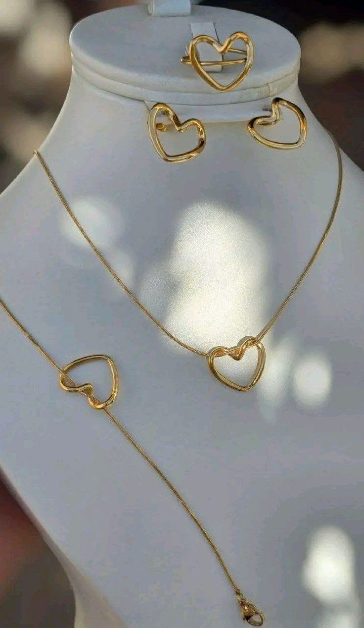 Parure coeur ❤️