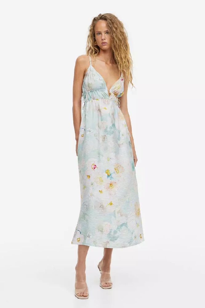 Robe Hathaway sleeveless midi dress H&M importé d'Italie 