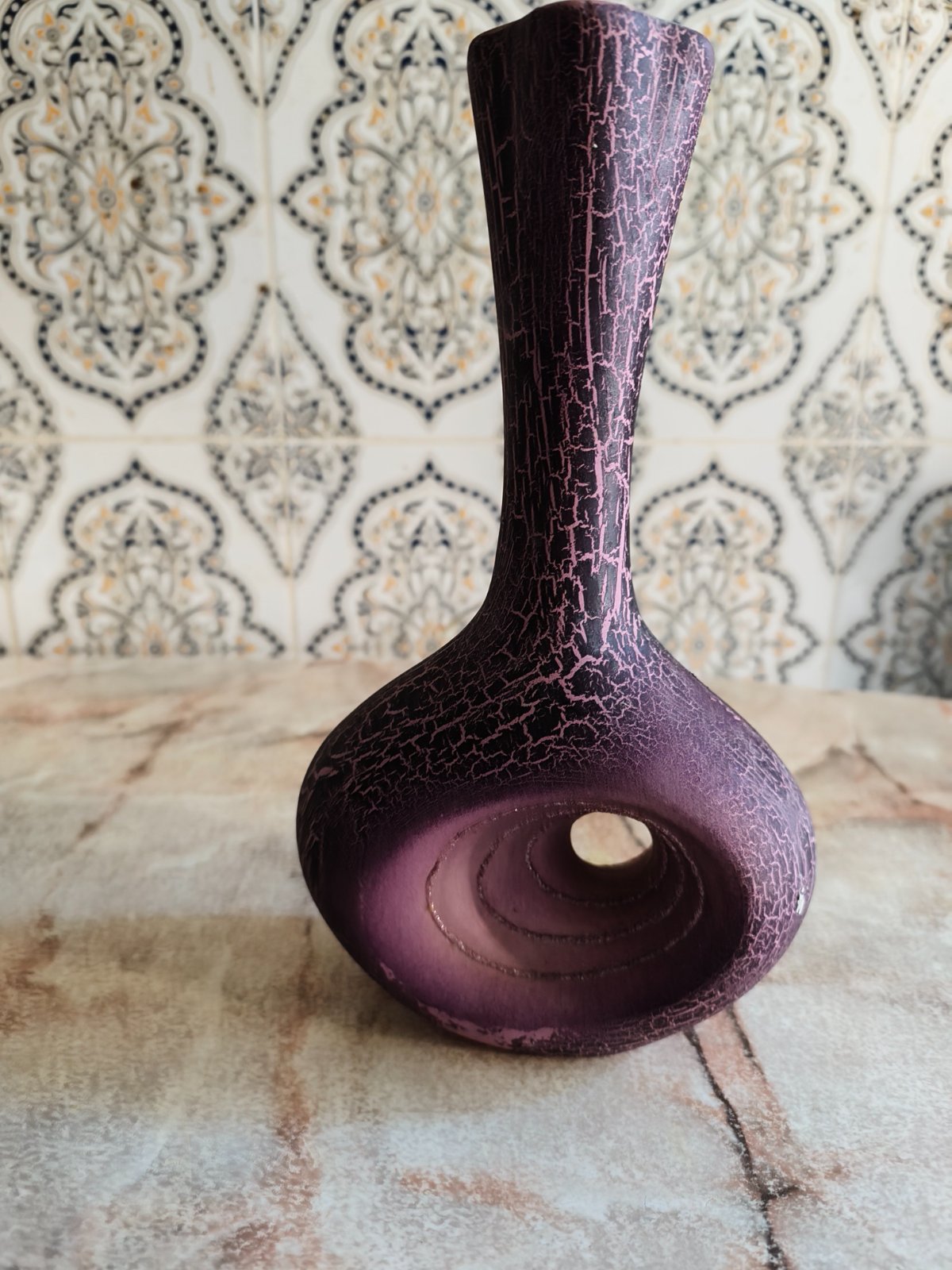 Vase violet 