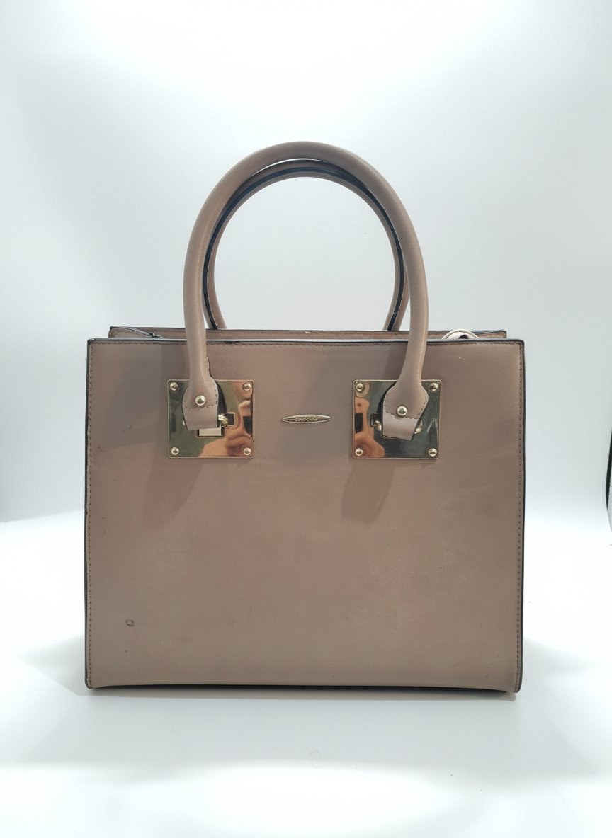 Jolie sac à main couleur beije 3al grège 