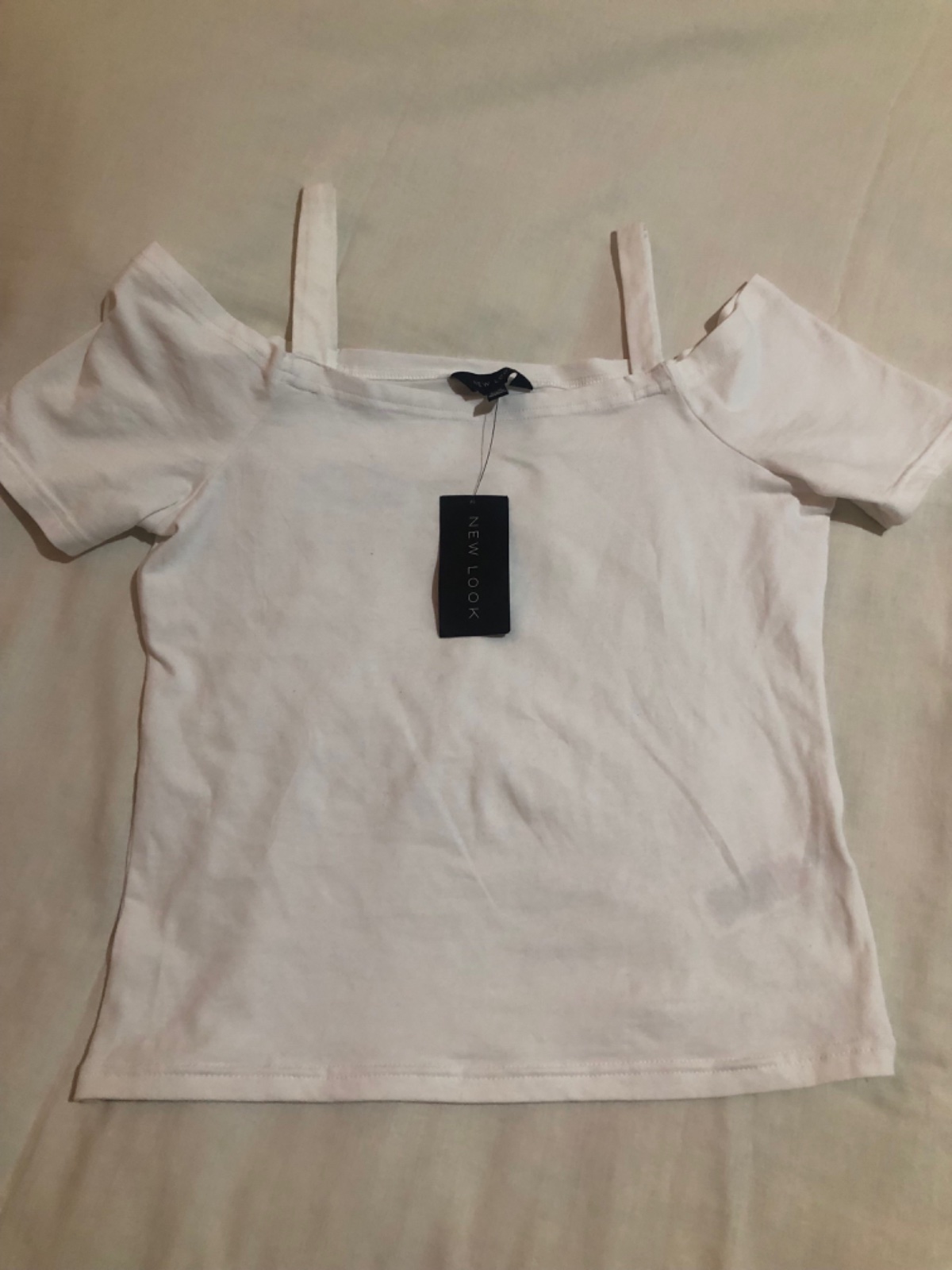 Tshirt blanc manches tombantes
