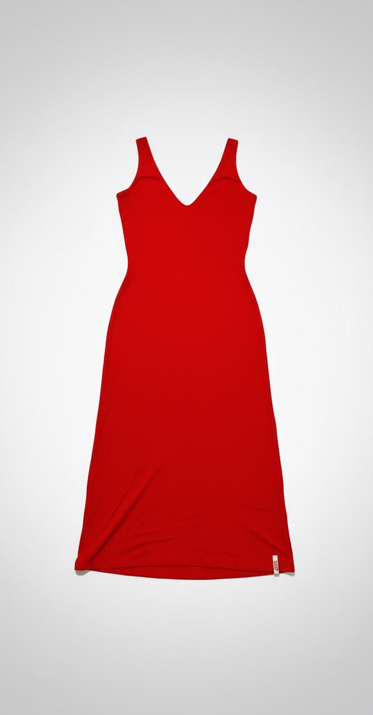 Robe longue moulante