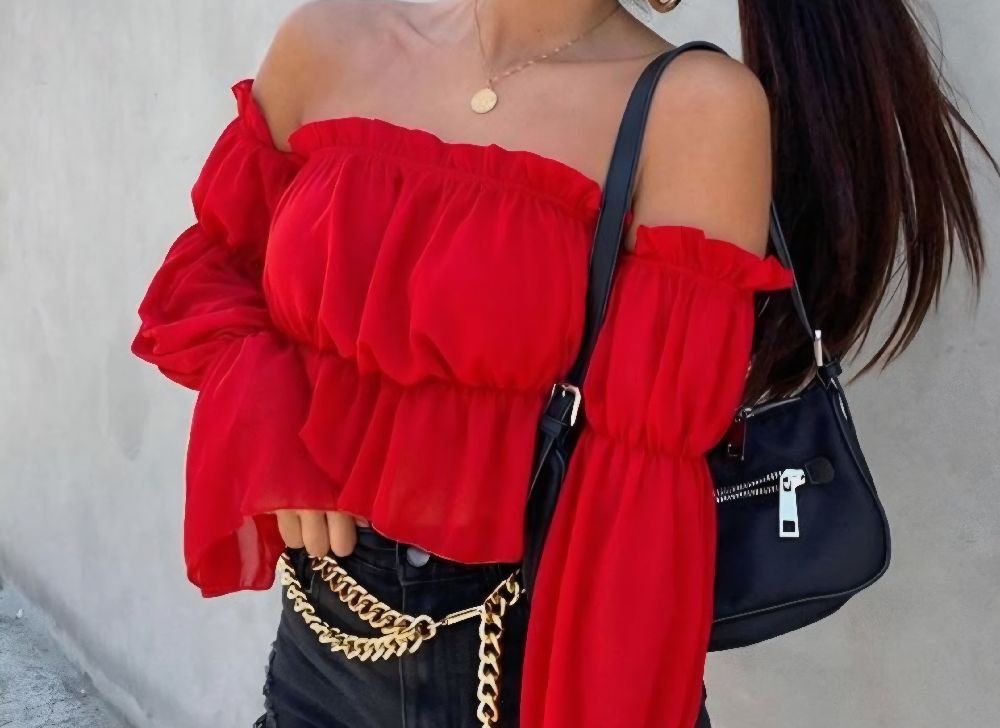 Off shoulder top