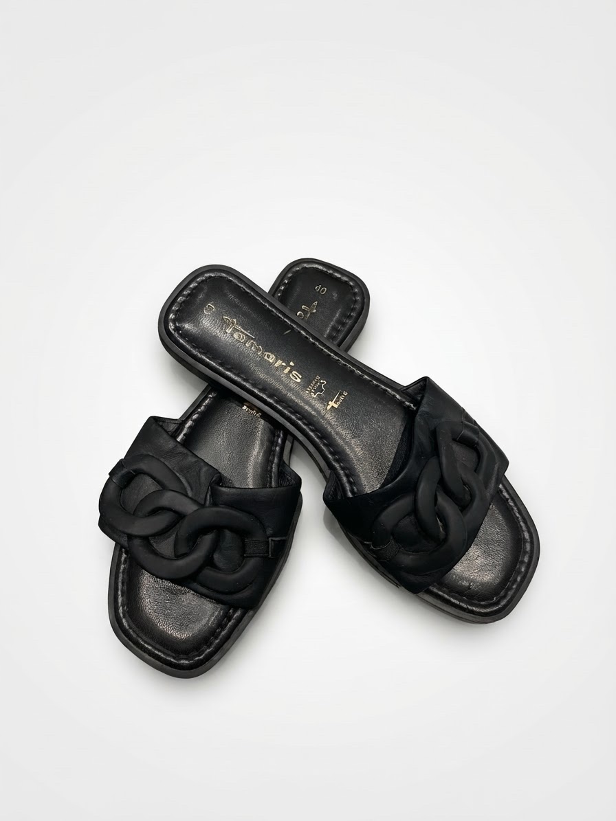 Mules tamaris noires plates 🖤