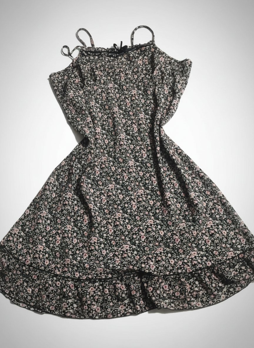  Robe fleurie