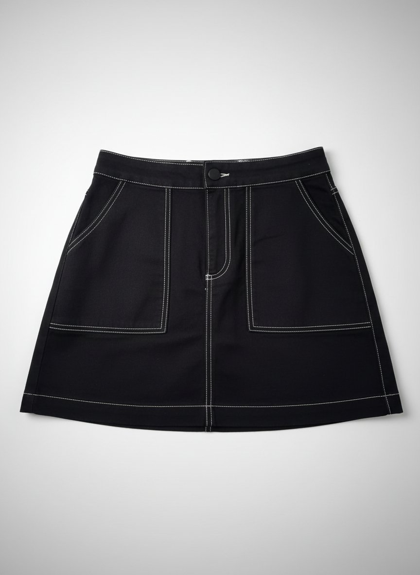 Jupe noire pour femme