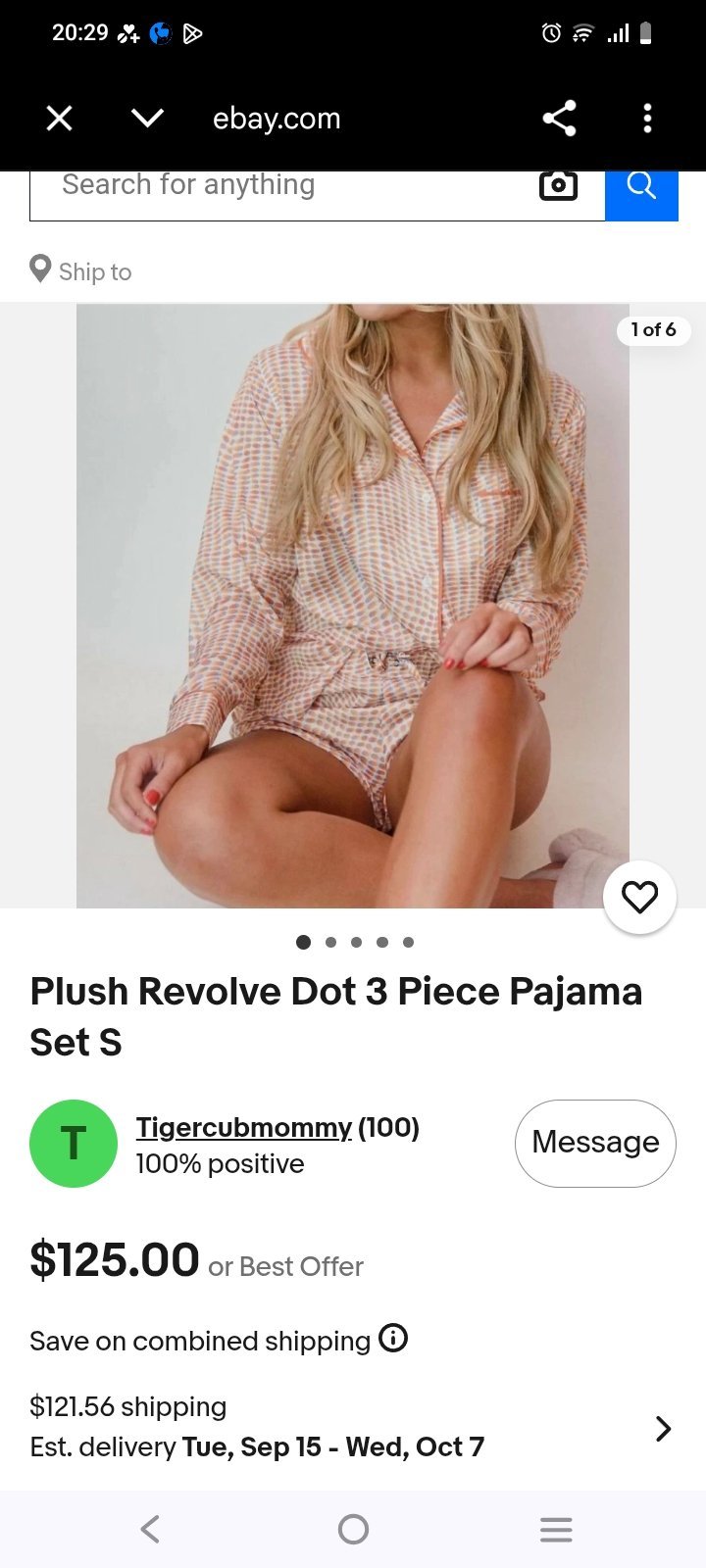 Pyjama 2 pieces plush