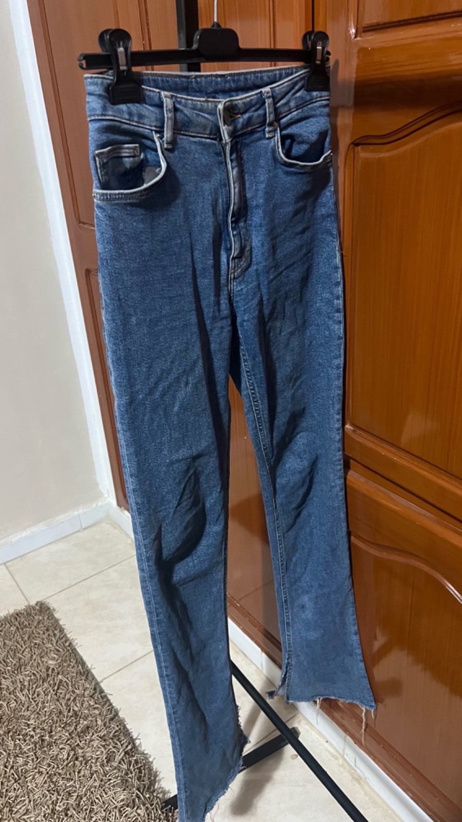 Jean coupe droite bershka