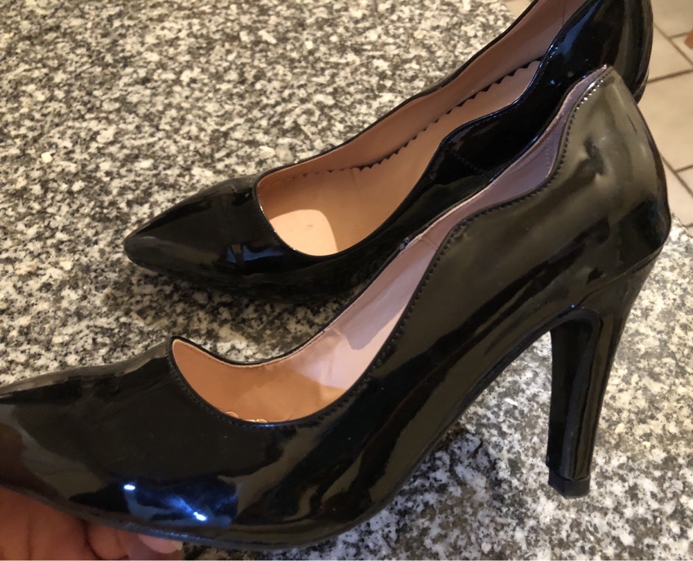 Escarpins noir vernis