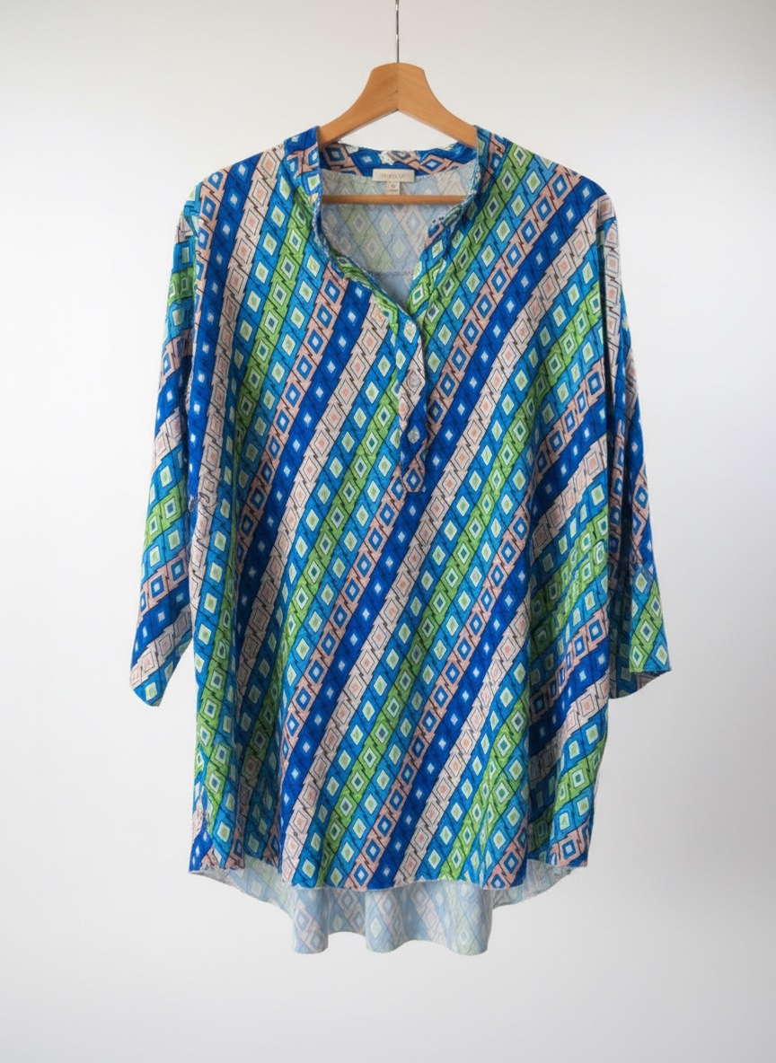 Belle Chemise multicolore pour voilée et non voilée
