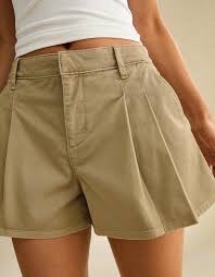 Short taille haute Zara coupe ample 