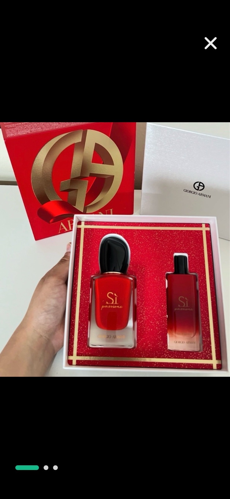 Coffret si originale rouge 