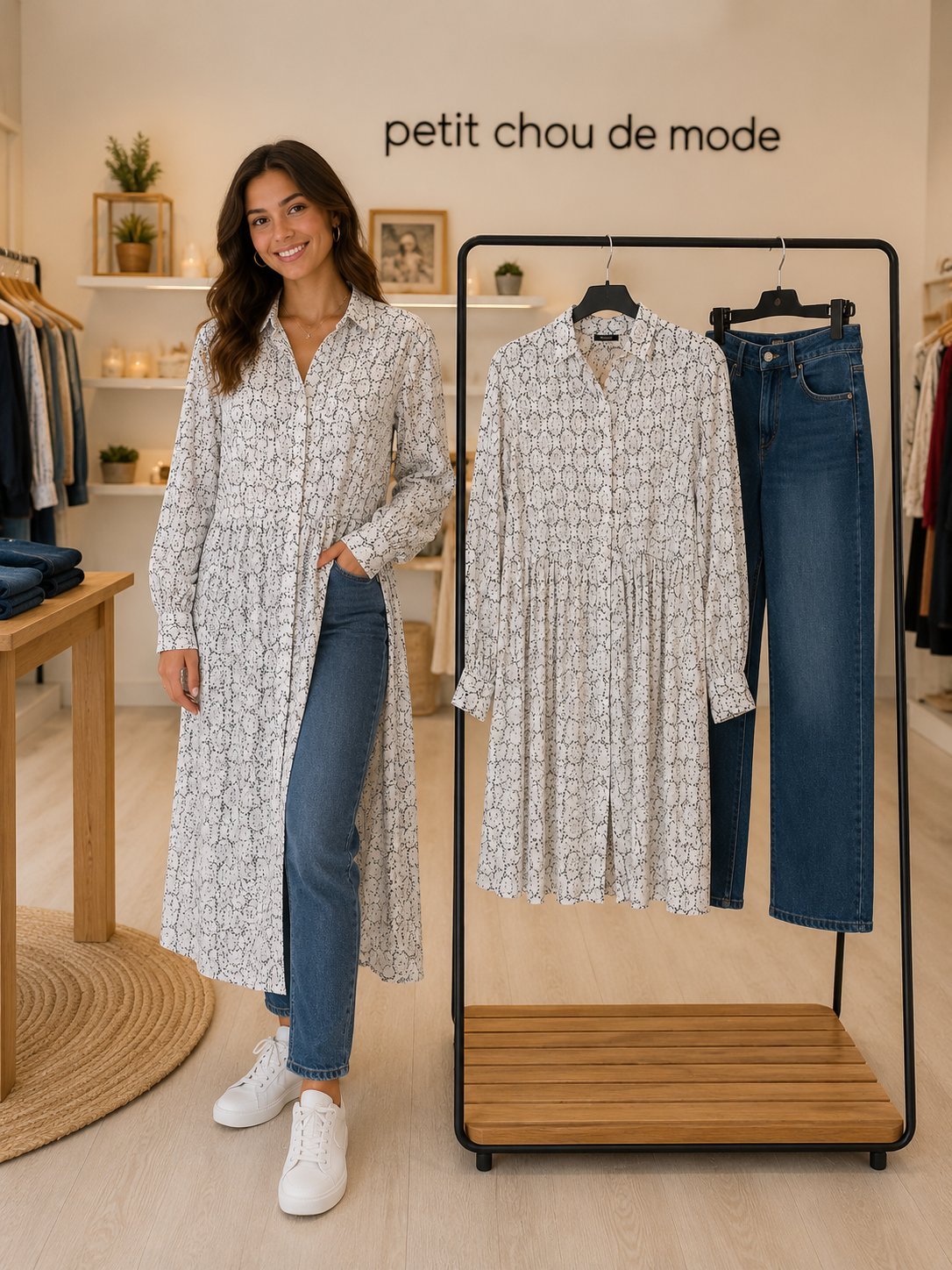 Chemise longue taille 36 38 ,40