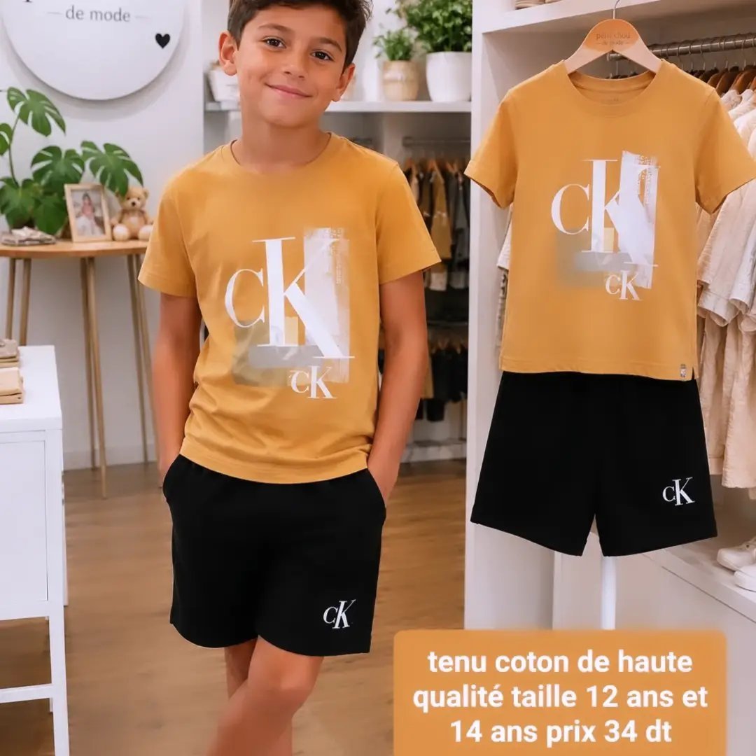 Deux tenues garçons 12-14 ans 