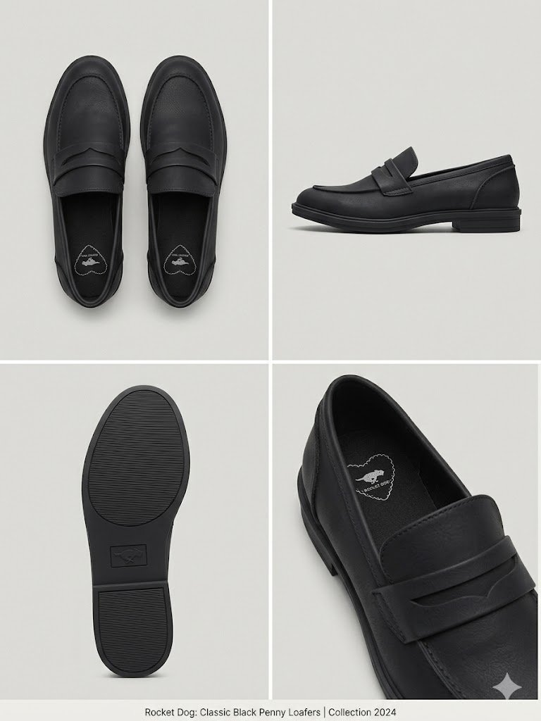 Mocassins noirs