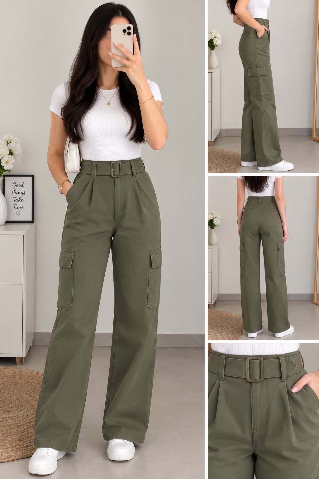 Pantalon cargo 