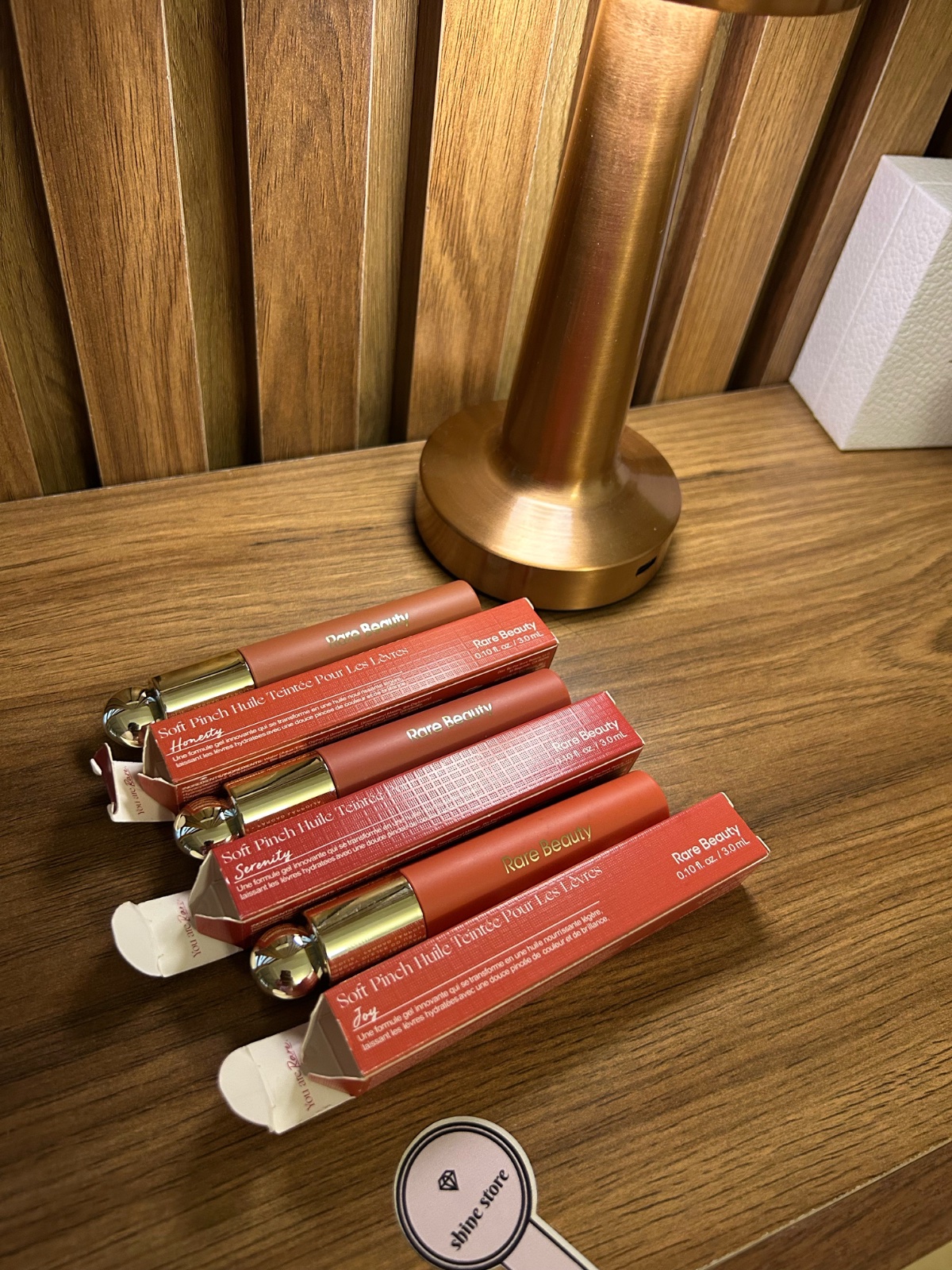 Lot de 2 gloss rare beauty 