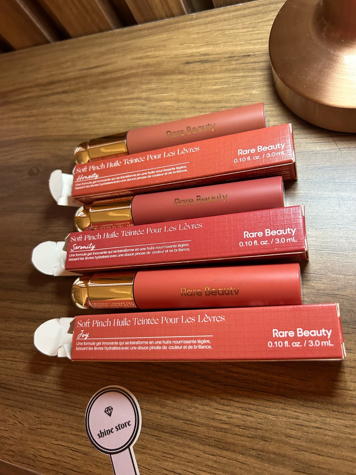 3 lip gloss rare beauty 