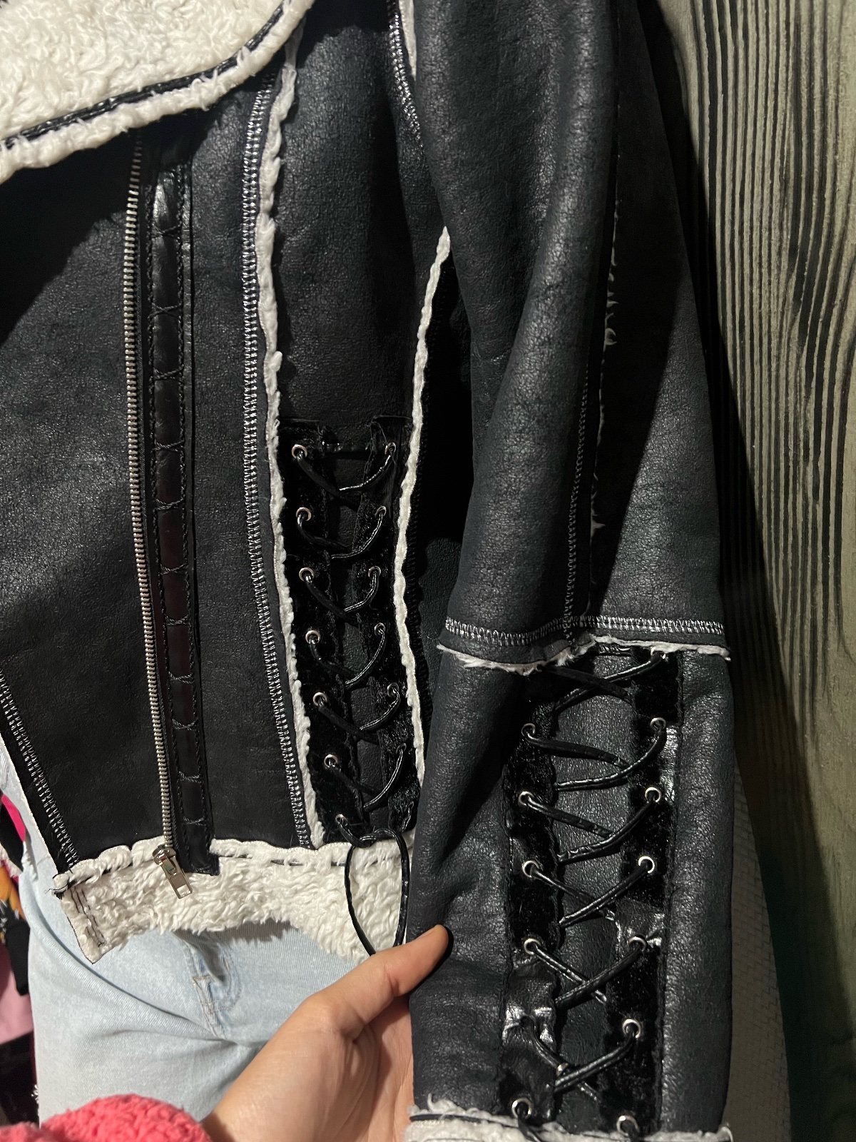 Veste cuir 